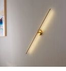 DecorBites™ Gold Geometric Wall Lamp for Living Room, Bedroom, and Hotel Aisle