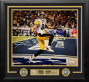 Hines Ward Super Bowl Touchdown Pittsburgh Steelers Autographed 11" x 14" Framed Football Photo