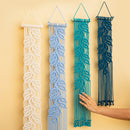Vela Earth Blue Macrame Wall Hangings