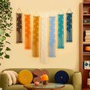 Vela Earth Blue Macrame Wall Hangings