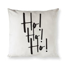 Ho! Ho! Ho! Christmas Holiday Pillow Cover