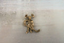 Hockey Moose Lapel Pin