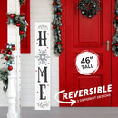 Home Christmas Porch Sign