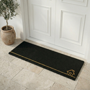Home View - Black Coir Doormat