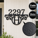 Custom Metal Wall Art - Personalized Address Sign