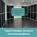 TruWeave™ Acoustic Fabric by SoundAssured - Single Layer (100% Acoustically Transparent)
