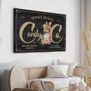Honey Bunny Candy Company Sign III