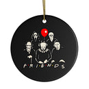 Horror Movie Villain Friends Ornament, Scary Christmas Decoration