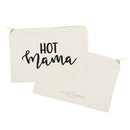 Hot Mama Cotton Canvas Cosmetic Bag