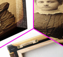 Victorian Portrait, Victorian Photos, Antique Photograph, Canvas Print, Wall Art, Vertical Print, Victorian Print, Victorian Home Decor