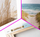 Framed Beach Photography Prints, 3 Piece Set, Minimalist Boho Beach Decor, Beach House Art, Rustic Decor, 3 Panel Art Prints