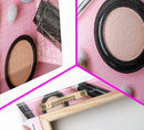 Retro Preppy Makeup Canvas Print, Makeup Art, Makeup Painting, Dorm Room Wall Art