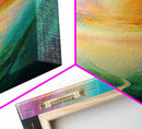 Vibrant Sky Journey Canvas Print, Colorful Sunrise Landscape, Abstract Nature Wall Art, Living Room Decor, Boho Dreamy Sunset Painting