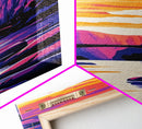 Canyon Sunset, Bridge Wall Art, Vibrant Nature, Travel Decor, Canvas Print, Living Room Art, Warm Color Palette, Gift Idea