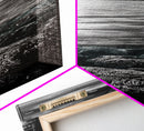 Ocean Depths, Coastal Art, Black and White Photography, Canvas Print, Beach Wall Art, Nautical Decor, Ocean Print, Modern Home Decor
