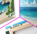 Cove Beach, Bahamas Panoramic Print, Vacation Gift, Bahamas Wall Art, Vacation Wall Art, Vacatation Memories, Beach Decor, Beach Or Lakehouse Art