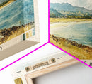 Cape Engano, Philippines Watercolor Beach Print, Vacation Gift, Philippines Wall Art, Beach Painting, Beach Decor, Beach Painting