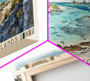 Elbow Cay, Abaco Islands, Bahamas Watercolor Beach Print, Vacation Gift, Bahamas Wall Art, Beach Painting, Beach Decor, Beach Painting