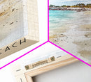 Boston Beach, Jamaica Watercolor Beach Print, Vacation Gift, Jamaica Wall Art, Beach Painting, Beach Decor, Beach Painting