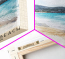 Frederiksted Beach, US Virgin islands Watercolor Beach Print, Vacation Gift, US Virgin islands Wall Art, Beach Painting, Beach Decor, Beach Painting