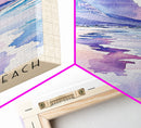 Kogal Bay Beach, South Africa Watercolor Print, Vacation Gift, South Africa Wall Art, Beach Painting, Beach Decor, Large Wall Art, Wood Frame Art