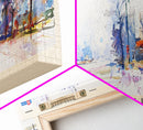 Kortrijk Belgium Travel Print Wall Art, Panoramic City Art, Travel Art, Wall Decor, Vacation Gift, Framed Canvas Print Or Metal Art