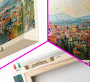 Reggio Emilia Travel Print Wall Art, Panoramic City Art, Travel Art, Wall Decor, Vacation Gift, Framed Canvas Print Or Metal Art
