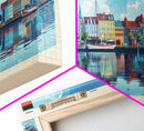 Kielce Poland Wall Art, Panoramic Travel Poster, Panoramic Framed Canvas Print, City Wall Art, Wall Hanging Home Decor, Travel Art