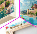 Malatya Turkey Travel Print Wall Art, Panoramic City Art, Travel Art, Wall Decor, Vacation Gift, Framed Canvas Print Or Metal Art