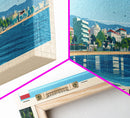 The Hague Netherlands Travel Print Wall Art, Panoramic City Art, Travel Art, Wall Decor, Vacation Gift, Framed Canvas Print Or Metal Art