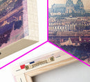 Enchanting Angers Cathedral View, Framed Canvas Print, Ideal for Bedroom Art, Travel Poster, Home Decoration, Boho Wall Art