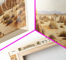 The Olgas Framed Canvas Print Travel Poster | Wall Art | Home Decor | Gift For Travel Lover | Wall Hanging | Original Art