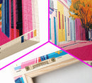 Godoy Cruz, Argentina Panoramic Canvas Print, Godoy Cruz, Argentina Painting, Argentina Art, Godoy Cruz Travel Poster, Travel Art, Guest Room Painting