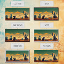 Pueblo style wall art, Arizona and Desert Cactus, canvas print