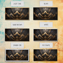 Black and Gold Art Deco Wall Art, Framed Canvas Print, 1920s Art Deco Print, Stylish Art Deco Canvas Poster, Framed or Unframed, Retro