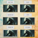 There Werewolf, Dark Academia Portrait, Framed Canvas Print, Victorian Werewolf Oil Painting, Spooky Decor