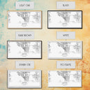 Seattle City Map, Washington Art, Map Print, Modern Wall Art, Wall Art, Canvas Art, Horizontal Wall Art, Tiny House Décor, Moving Gift