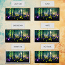Magical forest with fairies canvas print, fantasy art, cool wall art, dorm art, ready to hang wall art