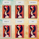 Dreaming Of You Cubism Woman Faces Abstract Fine Art Print, Wall Art Print, Wall Poster