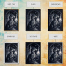Dragon holding a torch, poster art, black and white dragon