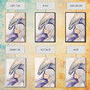 Dragon Painting Canvas Print, Dragon Art, Fantasy Art, Fantasy Painting Wall Art, Girl and Her Dragon, Dragon Girl