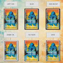 Taj Mahal Wall Art, India Poster, India Wall Print, Yamuna River, Travel Wall Print, Travel Poster, Travel Wall Art, Canvas Wall Print