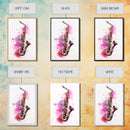 Saxophone Graffiti Wall Art, Saxophone Gifts, Cool Musical Wall Art, Unique Gift, Gift For Musician, Musical Art