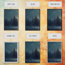3 Piece Art, Winter Nature Landscape, Framed Canvas Prints, Canvas Art, Large Format Wall Art, Huge Art, Pine Tree Forest Decor