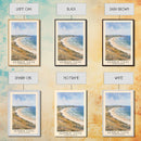 Sennen Cove, United Kingdom Watercolor Beach Print, Vacation Gift, United Kingdom Wall Art, Beach Painting, Beach Decor, Beach Painting
