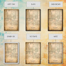 Phoenix Arizona Street Map, Framed Canvas Art, Arizona United States Road Map Wall Art, Office Wall Art, Wall Decor for Office