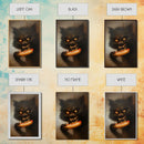 Halloween Werewolf Snarling, Framed Canvas Print, Wall Art, Home Decor, Spooky Art Monster Decor, Halloween Decor, Fantasy Art, Holiday Gift