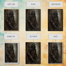 Grim Reaper Archer in Dark Enchanted Forest - Eerie Gothic Wall Art Framed Canvas Print, Unique Spooky Halloween Haunted Homes