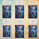 Stormy Lighthouse, Halloween Art Print, Spooky Home Decor, Framed Canvas Print, Creepy Art, Halloween Wall Decor, Seasonal Wall Art