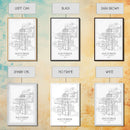 Anchorage Street Map, Alaska Map, City Map Wall Décor, Adventure Wall Art, Minimalist, Modern Art, Wall Art, Canvas Print, Canvas Wall Art